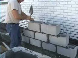 CHB wall and mortar joint diagram