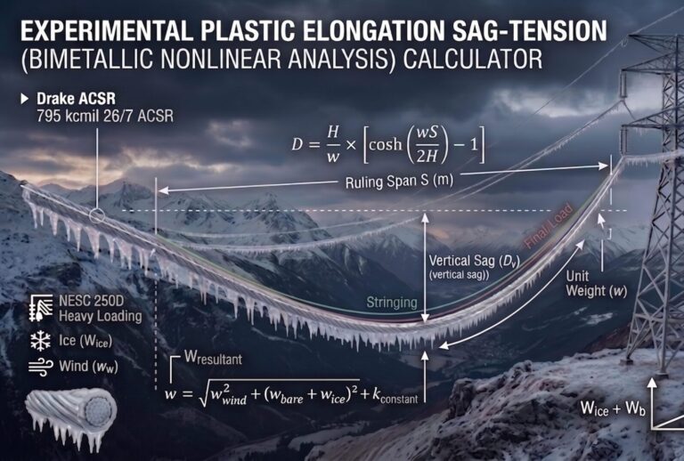 EPE Sag and Tension Calculator
