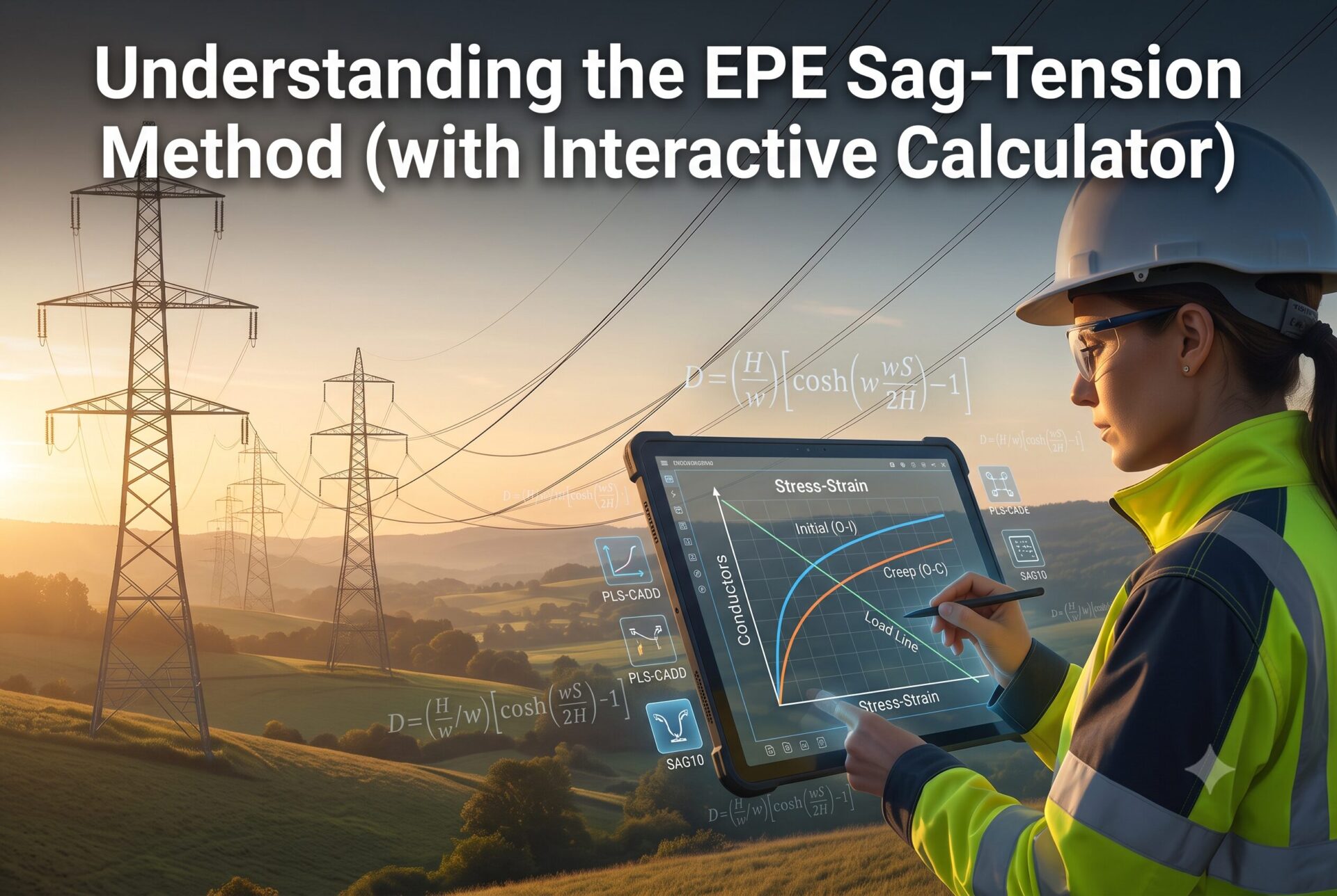 Understanding the EPE Sag-Tension Method (with Interactive Calculator)