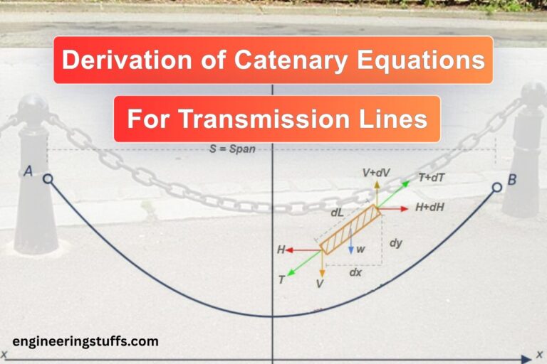 The Role of Catenary Equations in Sag and Tension Calculations